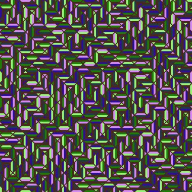 Color Rhombus tile tessellation pattern illustration