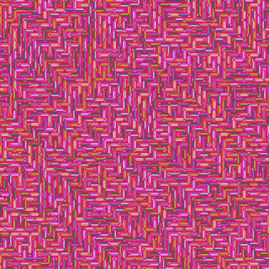 Color Rhombus tile tessellation pattern illustration