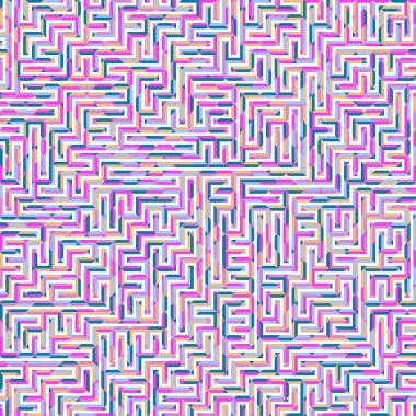 Color Rhombus tile tessellation pattern illustration