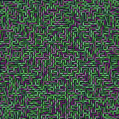 Color Rhombus tile tessellation pattern illustration