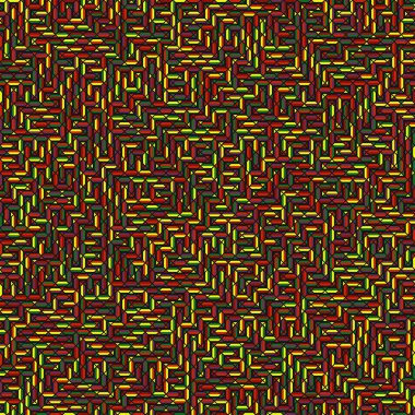 Color Rhombus tile tessellation pattern illustration