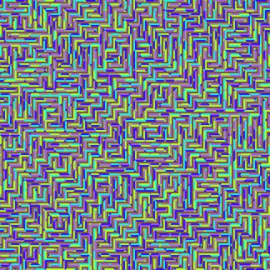 Color Rhombus tile tessellation pattern illustration