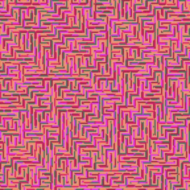 Color Rhombus tile tessellation pattern illustration