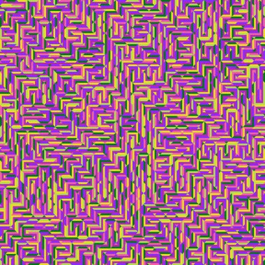 Color Rhombus tile tessellation pattern illustration