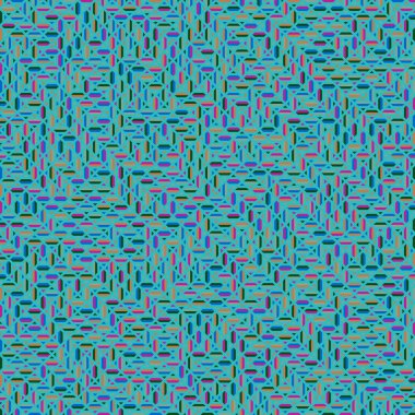 Color Rhombus tile tessellation pattern illustration