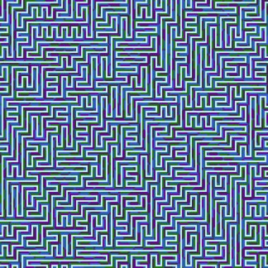 Color Rhombus tile tessellation pattern illustration