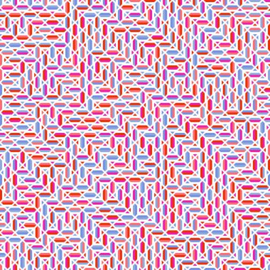Color Rhombus tile tessellation pattern illustration