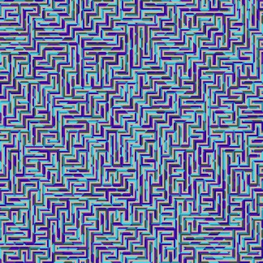 Color Rhombus tile tessellation pattern illustration