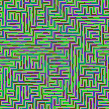 Color Rhombus tile tessellation pattern illustration