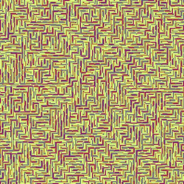 Color Rhombus tile tessellation pattern illustration