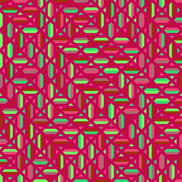 Color Rhombus Tile Tessellation Pattern Illustration — Archivo Imágenes Vectoriales