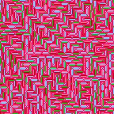 Color Rhombus tile tessellation pattern illustration