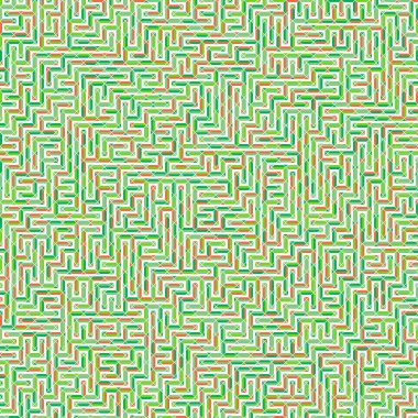 Color Rhombus tile tessellation pattern illustration