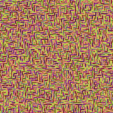 Color Rhombus tile tessellation pattern illustration