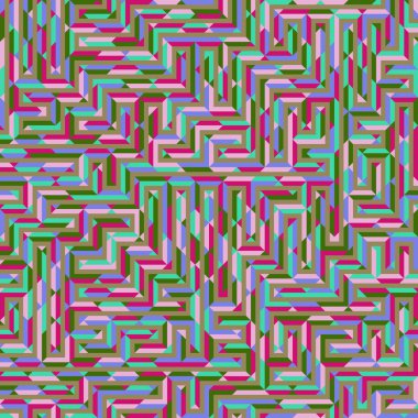 Color Rhombus tile tessellation pattern illustration