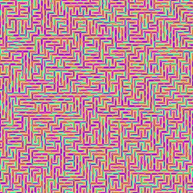 Color Rhombus tile tessellation pattern illustration