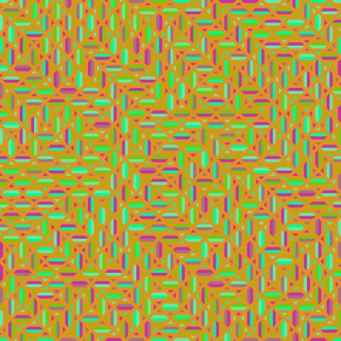 Color Rhombus tile tessellation pattern illustration