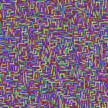 Color Rhombus tile tessellation pattern illustration