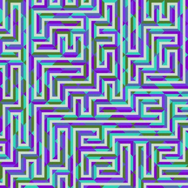 Color Rhombus tile tessellation pattern illustration