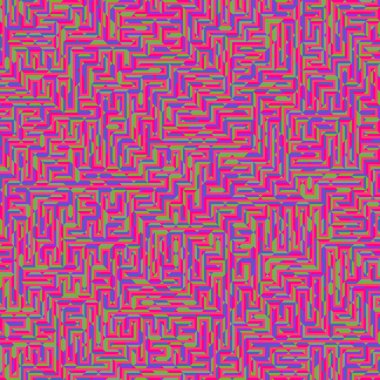 Color Rhombus tile tessellation pattern illustration