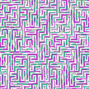 Color Rhombus tile tessellation pattern illustration