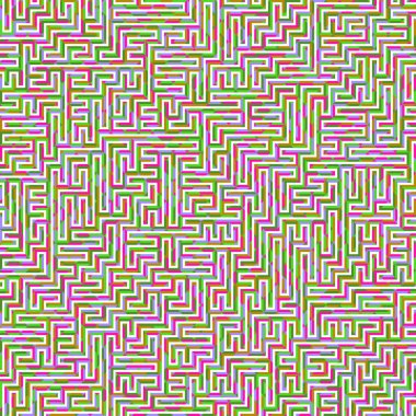 Color Rhombus tile tessellation pattern illustration