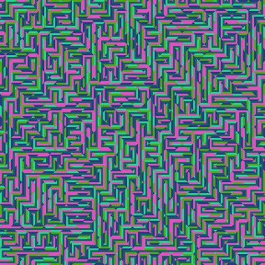 Color Rhombus tile tessellation pattern illustration