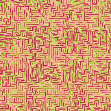 Color Rhombus tile tessellation pattern illustration