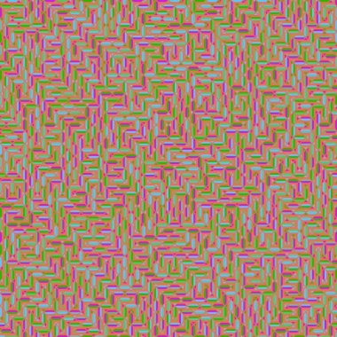 Color Rhombus tile tessellation pattern illustration