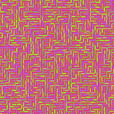 Color Rhombus tile tessellation pattern illustration