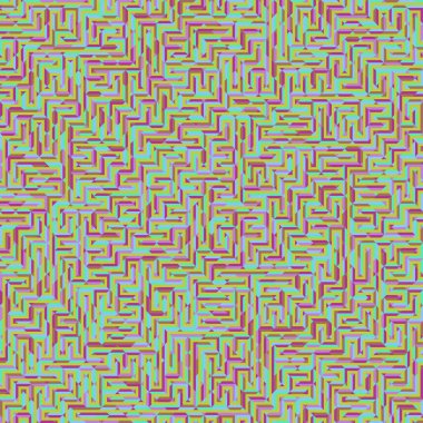 Color Rhombus tile tessellation pattern illustration