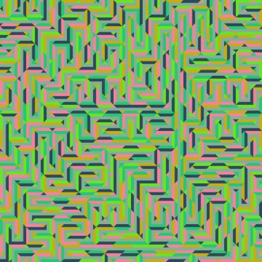 Color Rhombus tile tessellation pattern illustration