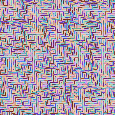 Color Rhombus tile tessellation pattern illustration