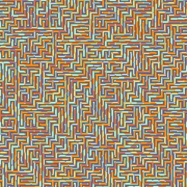 Color Rhombus tile tessellation pattern illustration