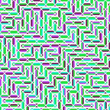 Color Rhombus tile tessellation pattern illustration