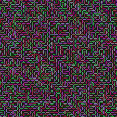 Color Rhombus tile tessellation pattern illustration