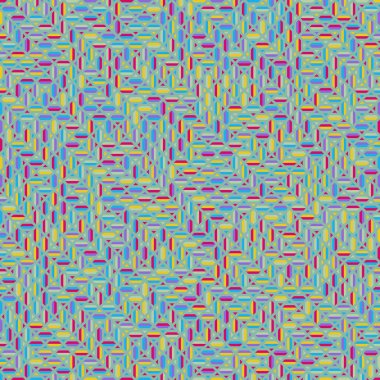 Color Rhombus tile tessellation pattern illustration