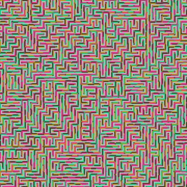 Color Rhombus tile tessellation pattern illustration