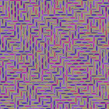 Color Rhombus tile tessellation pattern illustration