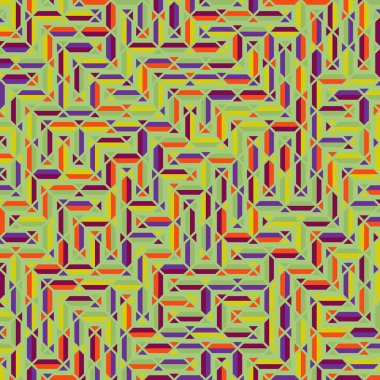 Color Rhombus tile tessellation pattern illustration