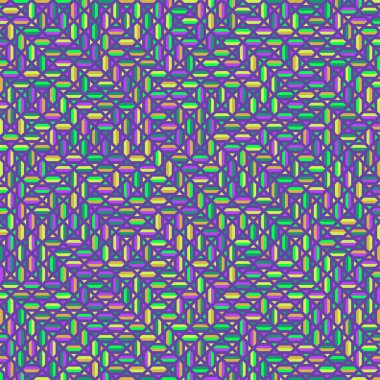 Color Rhombus tile tessellation pattern illustration