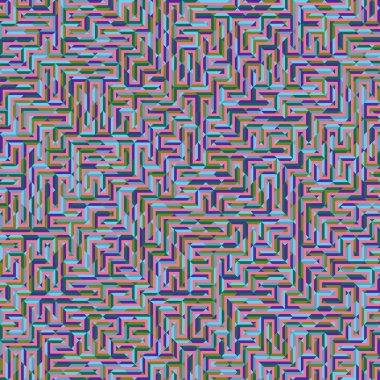 Color Rhombus tile tessellation pattern illustration