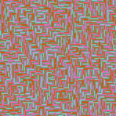 Color Rhombus tile tessellation pattern illustration