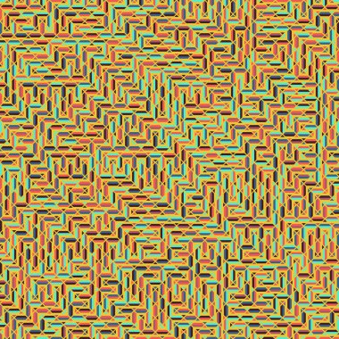 Color Rhombus tile tessellation pattern illustration