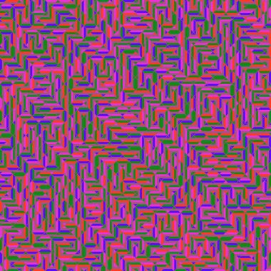 Color Rhombus tile tessellation pattern illustration