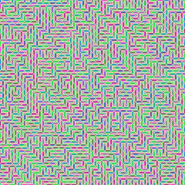 Color Rhombus tile tessellation pattern illustration