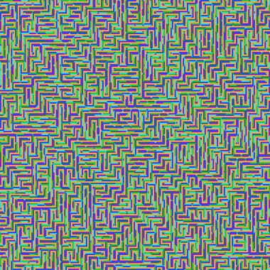 Color Rhombus tile tessellation pattern illustration