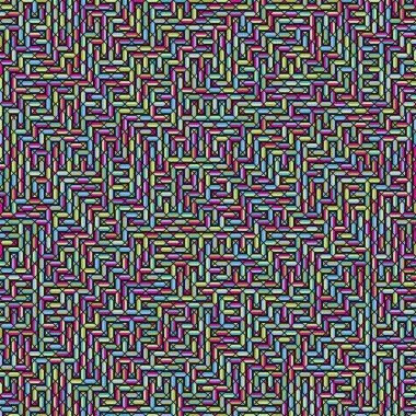 Color Rhombus tile tessellation pattern illustration