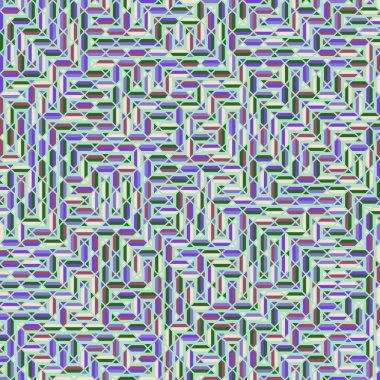 Color Rhombus tile tessellation pattern illustration