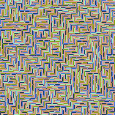 Color Rhombus tile tessellation pattern illustration